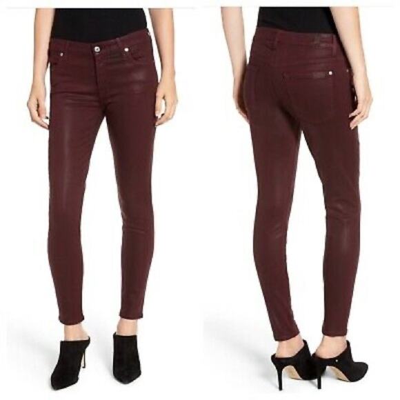 New 7 For All Mankind The Pieced Skinny‎ Jeans - Picture 1 of 11